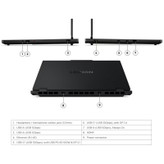 لپ تاپ 15.1 اینچی لنوو مدل Legion 5 15IRX10-i7 14700HX-RTX5050 8GB-16GB DDR5 5600MHz-1TB SSD-OLED 165Hz-W