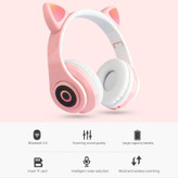 هدفون بلوتوثی مدل CAT EAR کد CT930