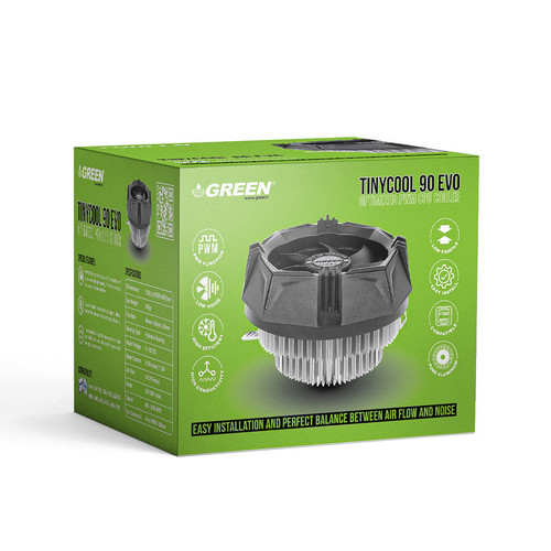 سیستم خنک کننده بادی گرین مدل TINYCOOL 90 EVO t